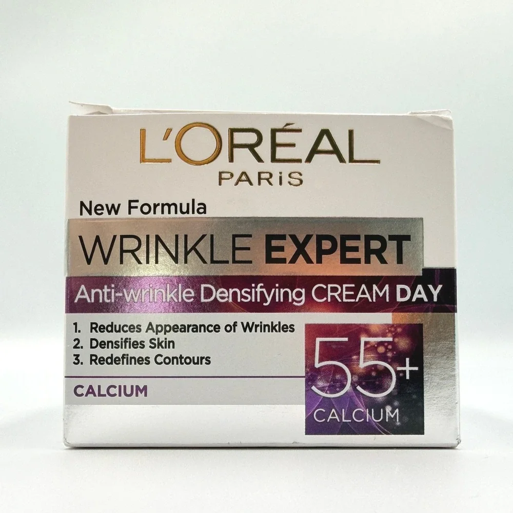 L'Oreal Wrinkle Expert Day Cream Women 55+ New Formula Lot of 3 **SEALED**